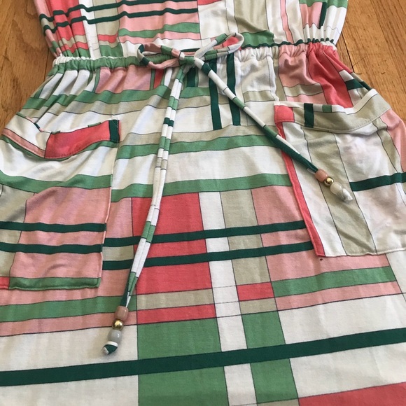 Webster at Target Easy Waist Plaid Pink Dress - Picture 3 of 5